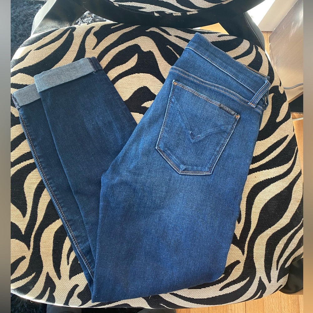 Hudson Jeans Harkin Crop Super Skinny Jeans size 27